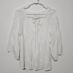Sancia peasant style top oversized size small